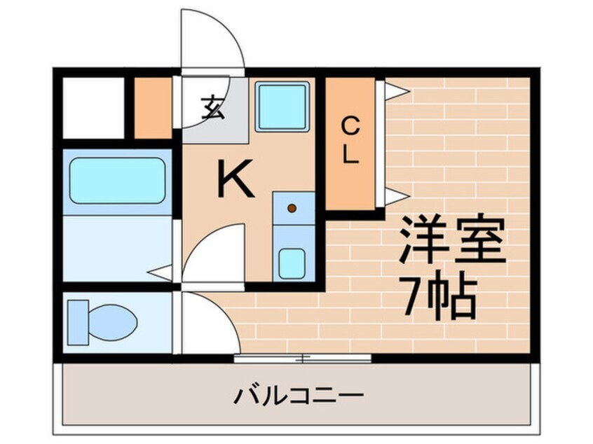 間取図 サンスイ－ト神戸