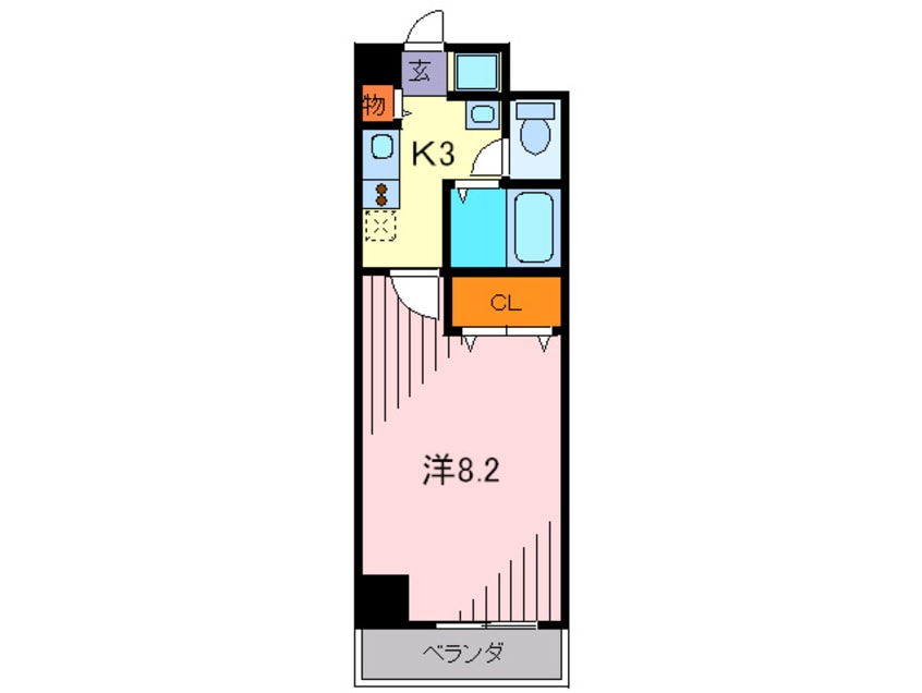 間取図 ラフォンテ甲東園