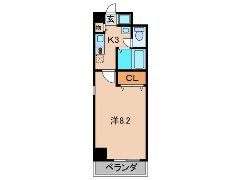 間取図 ラフォンテ甲東園