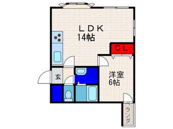 間取図 コミュニティ藤森