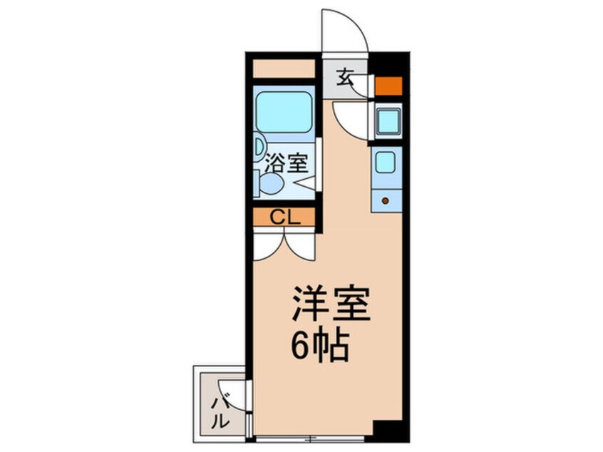 間取図 キューブ武庫川Ⅵ