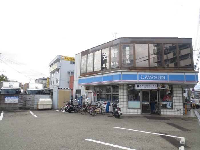 ローソン(コンビニ)まで150m キューブ武庫川Ⅵ