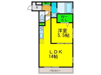 間取図 渚ハウス