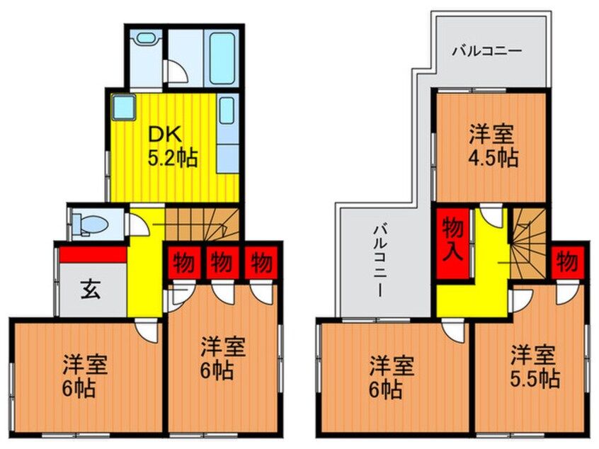 間取図 尾崎ハウス