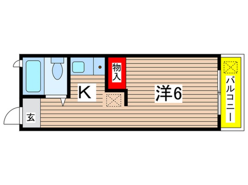 間取図 コ－ポ池端