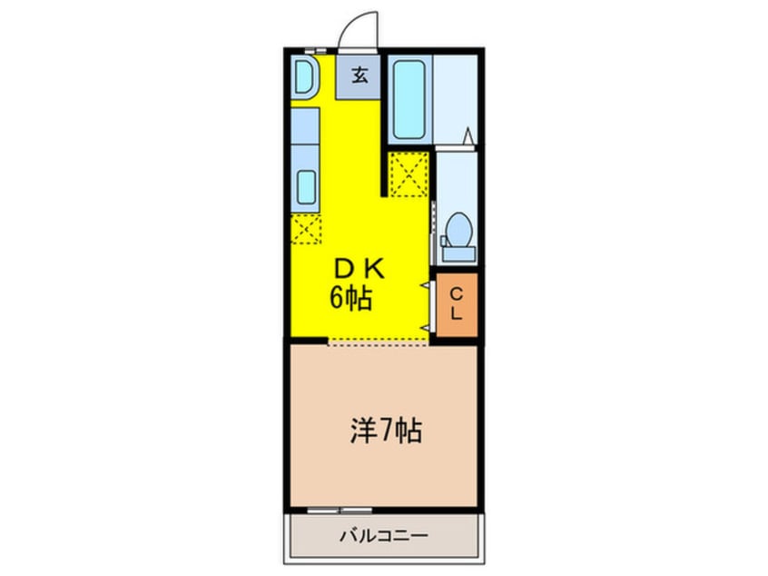 間取図 メゾン丸山Ⅱ