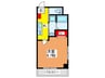DAP千林 1Kの間取り
