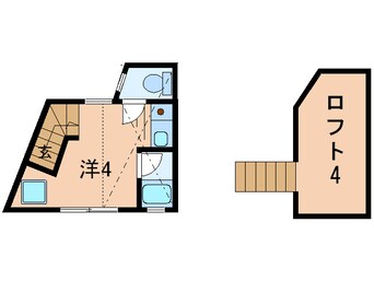 間取図 リック上甲東園