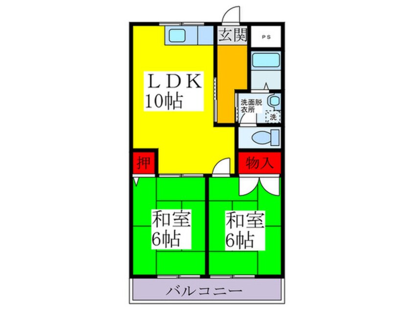 間取図 エバーグリーン