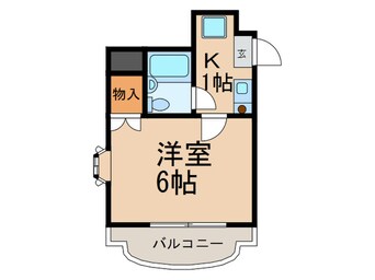 間取図 シャルマンフジ灘弐番館