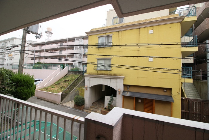 室内からの展望 テラジハイツ３号館