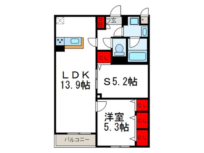 間取図 Ａｄｉ Ⅰ