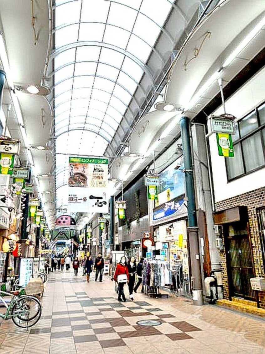 天神橋筋商店街(ディスカウントショップ)まで250m ｱｸｱﾌﾟﾚｲｽ梅田Ⅱ（904）