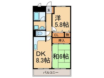 間取図 フォ－レスト星陵台