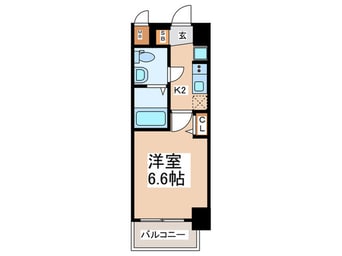 間取図 ｴｸﾞｾﾞ大阪CITYｱｲﾝﾂ(805)