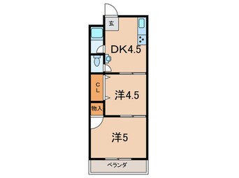 間取図 浅堀 マンション