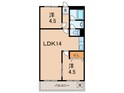 カルム魚住の間取図