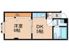 セレクトスクエア－ 1DKの間取り