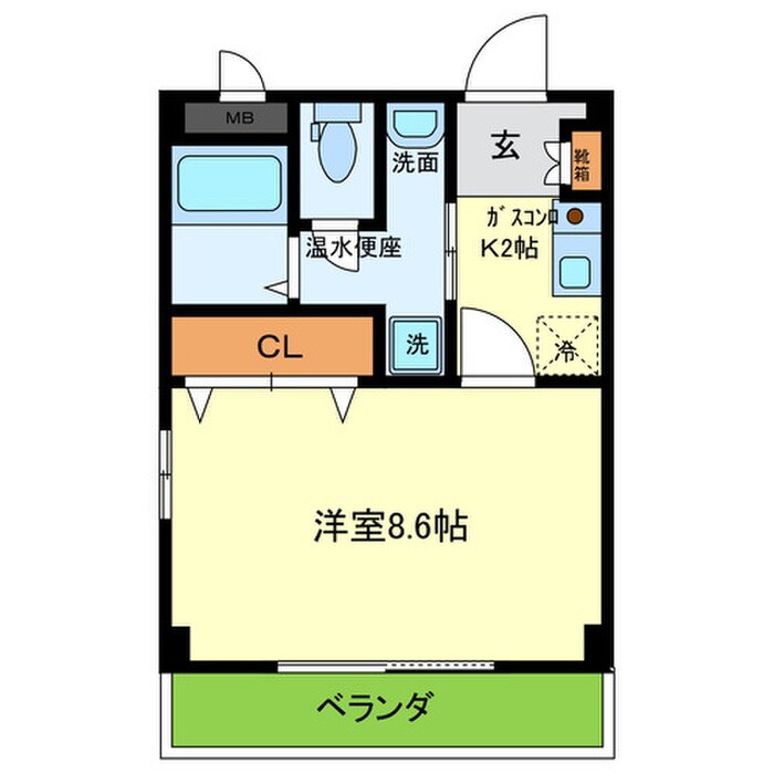 間取り図 フィオーレ滝井