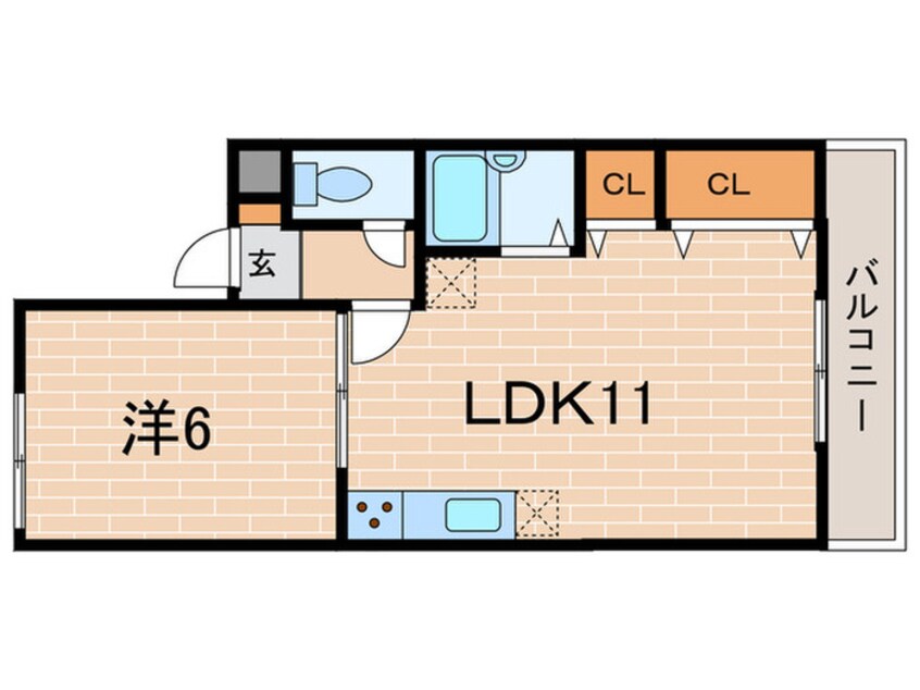 間取図 池内マンション２