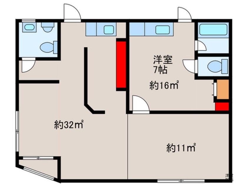 間取図 前島ハイツ