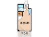 カサビアンカ 1Rの間取り