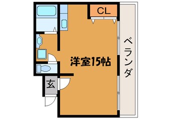 間取図 プチエトワ－ルⅢ番館