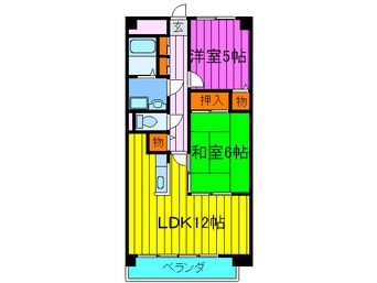 間取図 グレイシィ Ｋ・Ｙ