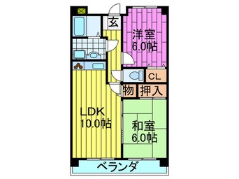 間取図 グレイシィ Ｋ・Ｙ