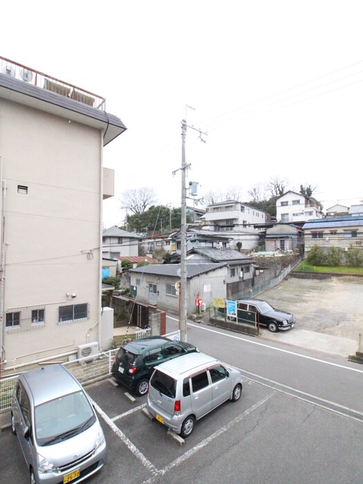 室内からの展望 パティオ国分
