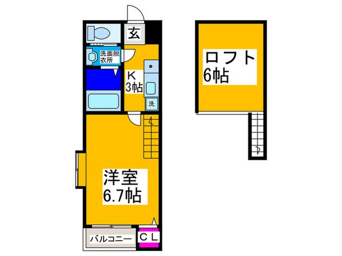 間取り図 ＵＥＤＡ　ＰＡＬＡＣＥ