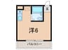 れじでんしあ甲子園口 1Rの間取り