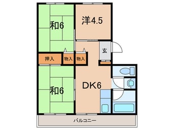 間取図 吉川ハイツ