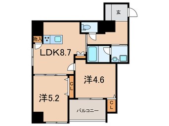 間取図 KSMレジデンス西宮