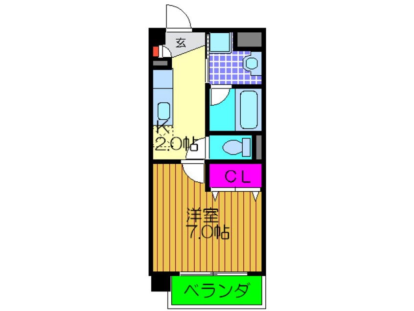 間取図 コ－ジ－コ－ト