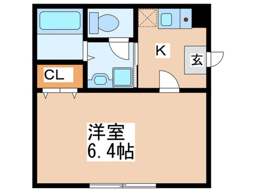 間取図 みおつくし西難波