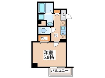 間取図 みおつくし西難波