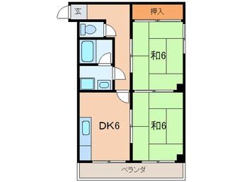 間取図 エメラルド神尼