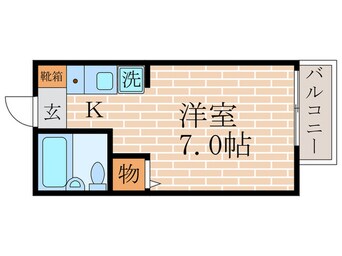 間取図 セジュ－ル光