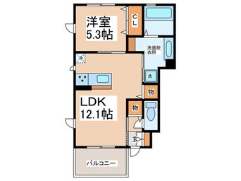 間取図 サン・コートS