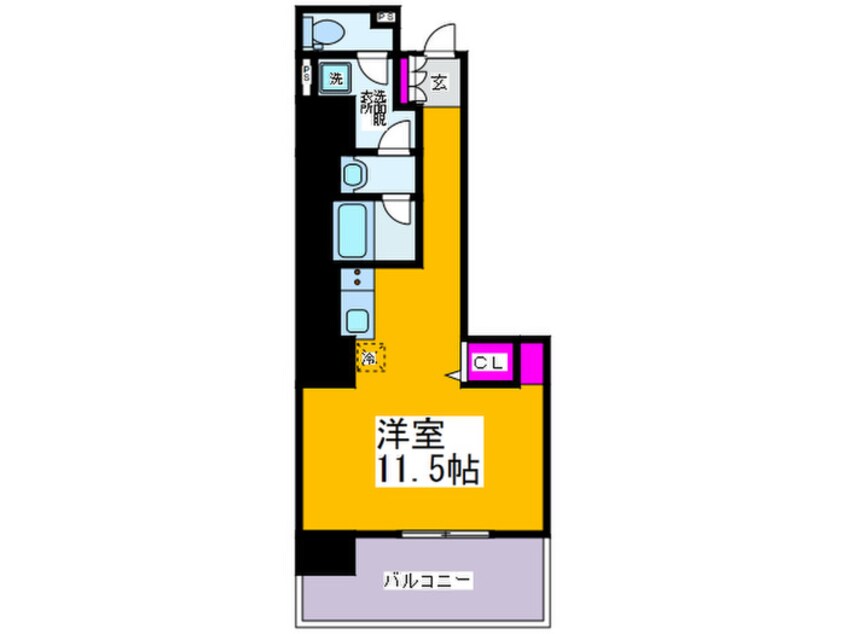 間取図 N Residence 新今宮