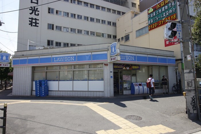 ローソン萩之茶屋１丁目店(コンビニ)まで110m N Residence 新今宮