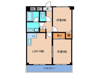 間取図 ジオナ塚本