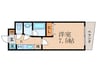 プル－リオン山科駅前 1Kの間取り