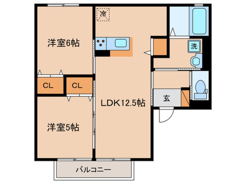 間取図 Ｑｕａｒｔｅｔｔ