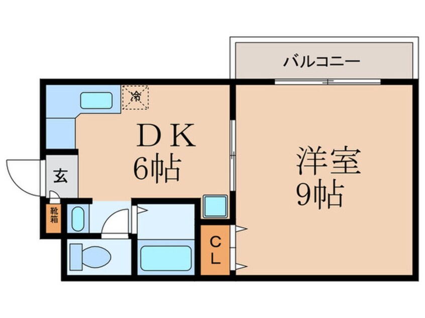 間取図 マーメゾン山科