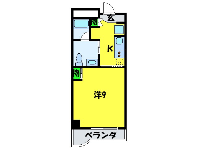 間取り図 エル・セレ－ノ住之江
