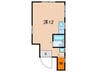 東六甲ビル 1Rの間取り