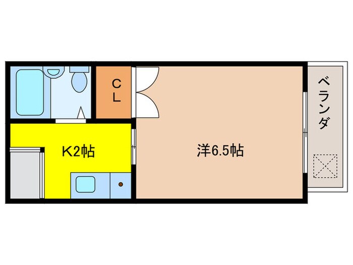 間取り図 メゾンサンフル箕面