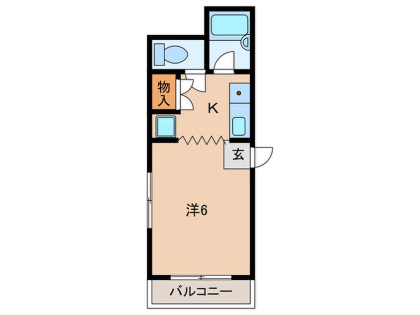 間取図 メゾネット須磨